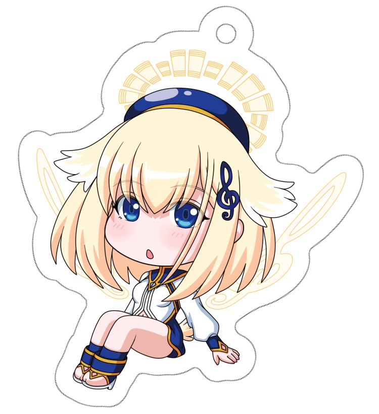 【ブラス・オーロラアクリルキーホルダー】