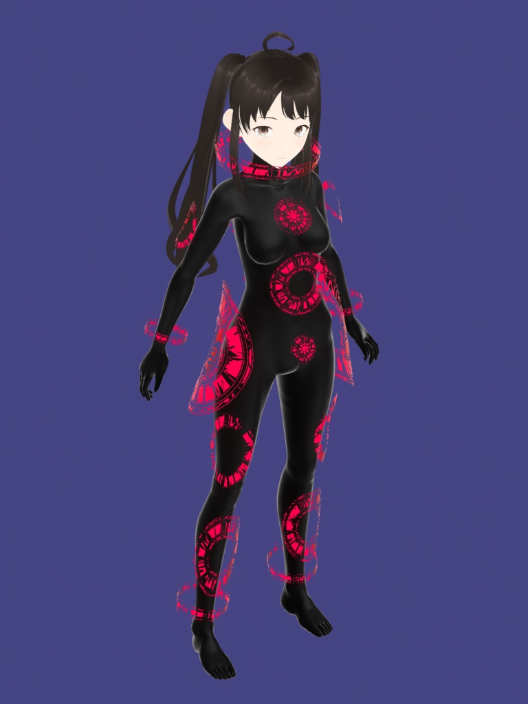 衣装テクスチャ・浮遊型A02【カラー調整可能】/Cyber Textures・Type-A02【Color Adjustable】