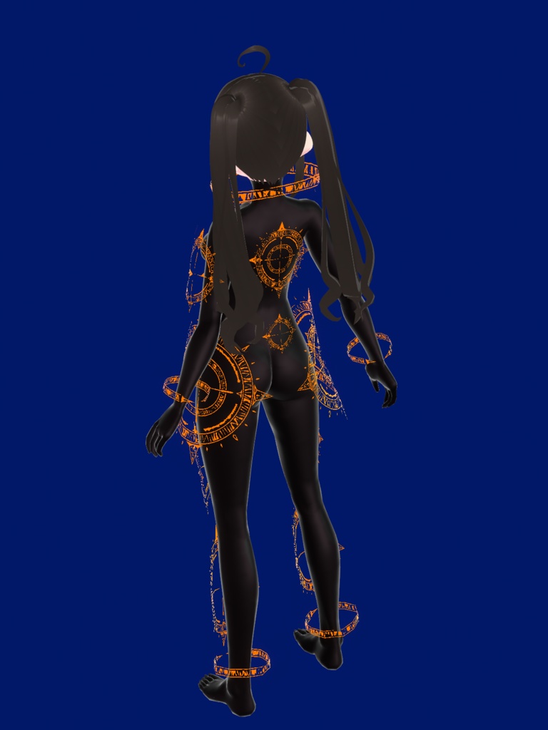 衣装テクスチャ・浮遊型A03【カラー調整可能】/Cyber Textures・Type-A03【Color Adjustable】