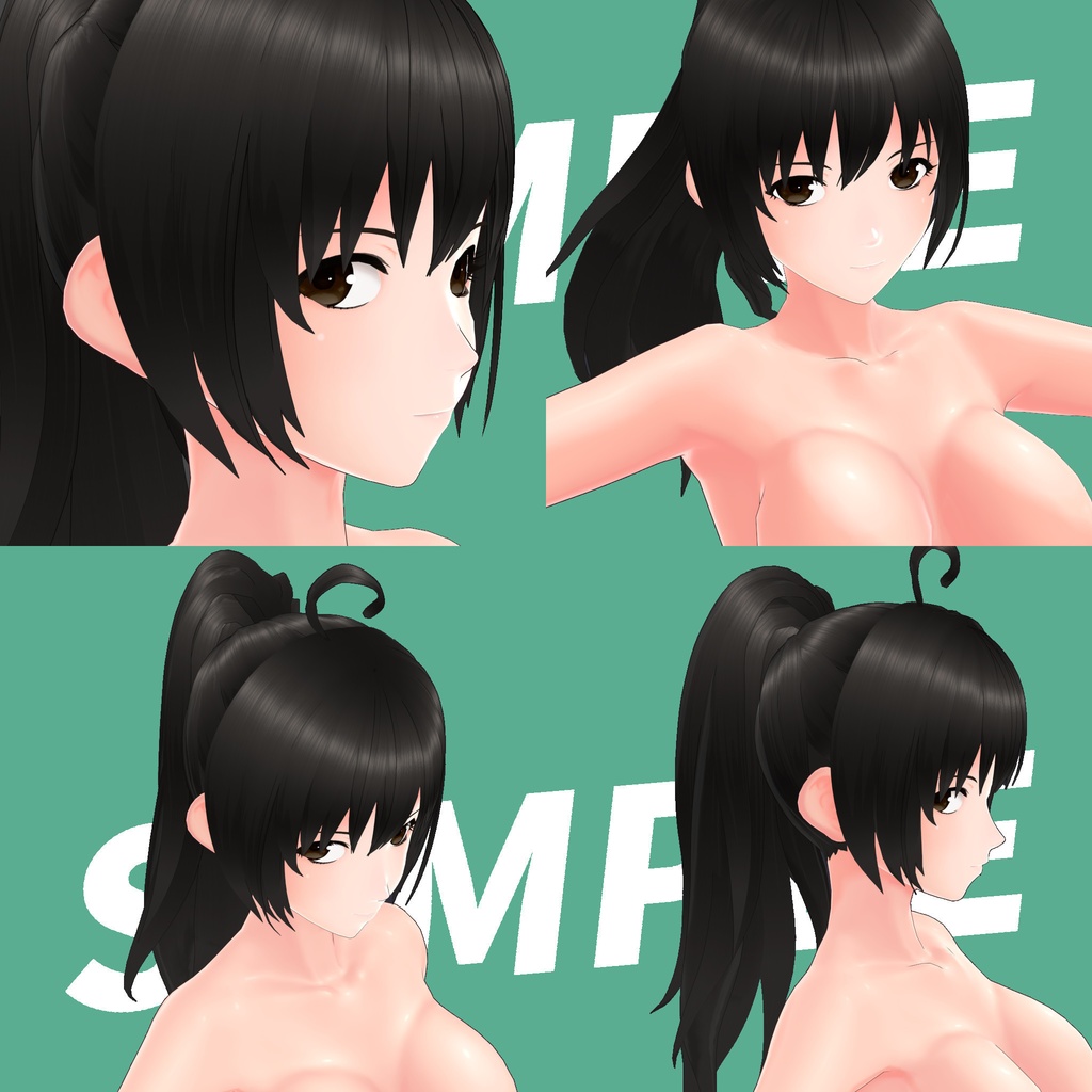 肌テクスチャ・顔用+体用【11色セット】/Skin Textures・Face + Body【11 Colors Set】