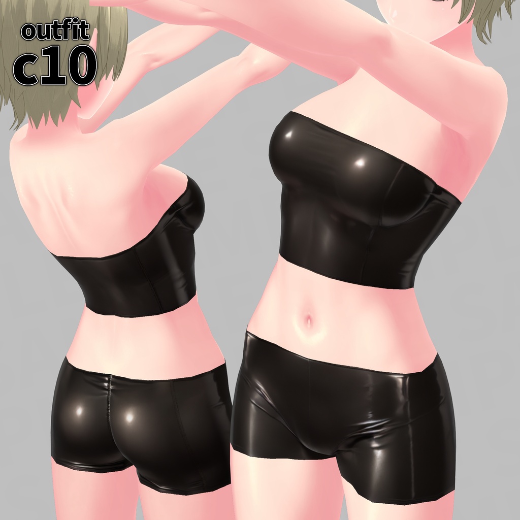 【VRoid】肌アイテムおまとめセット/Skin textures collection【3 types】