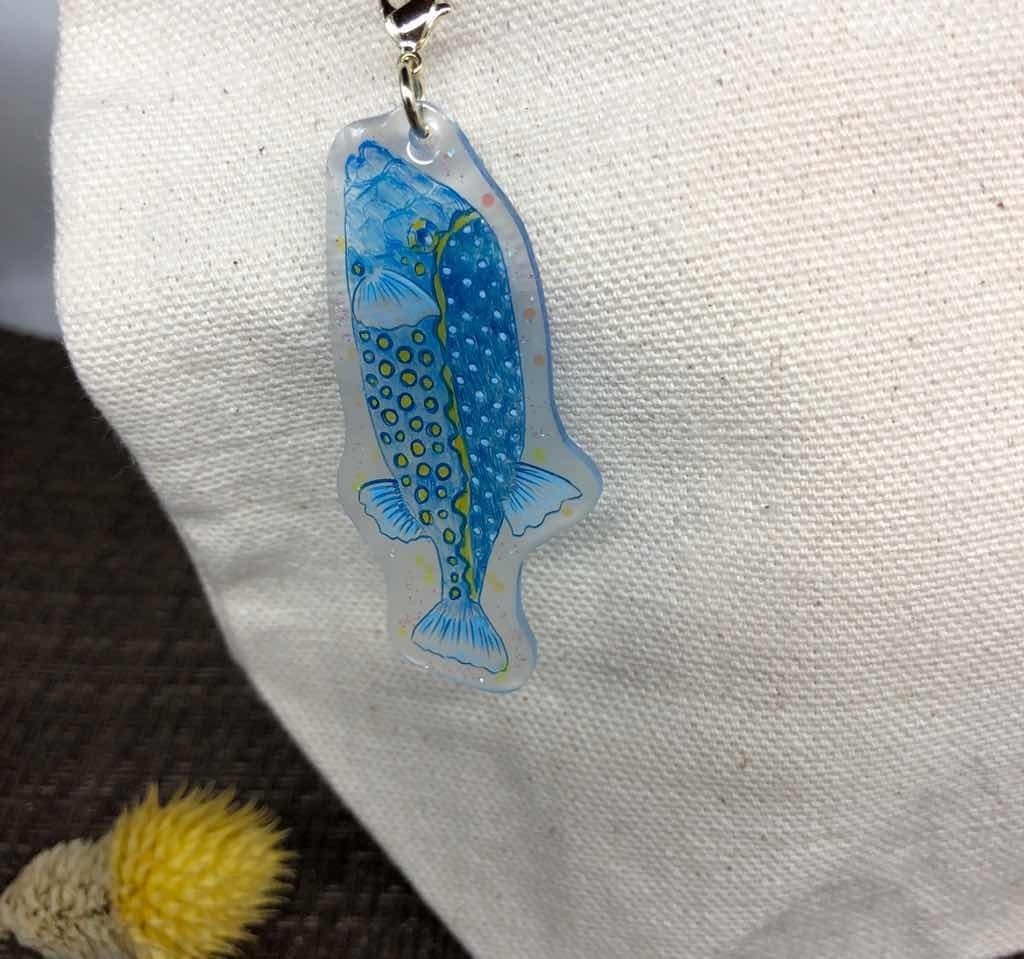 おさかなチャーム「ハコフグ」