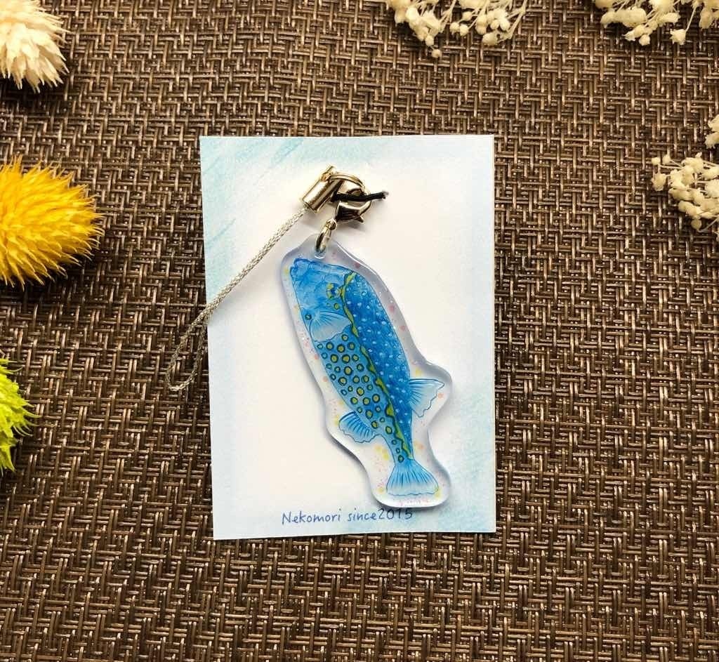 おさかなチャーム「ハコフグ」