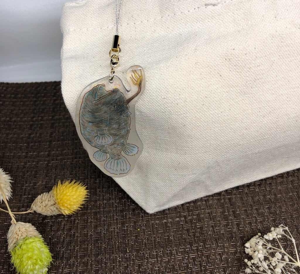 おさかなチャーム「チョウチンアンコウ」