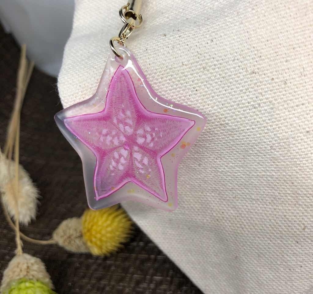 海の生き物チャーム「イトマキヒトデ」