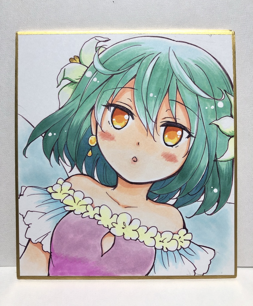 ホワイトデー直筆ミニ色紙:02