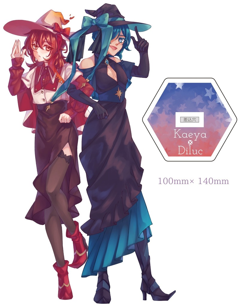 女装アクリルスタンドA