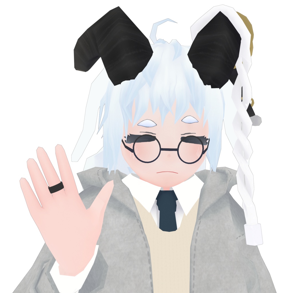 【3Dモデル/3DModel】サキ/Saki【VRCAvatar】