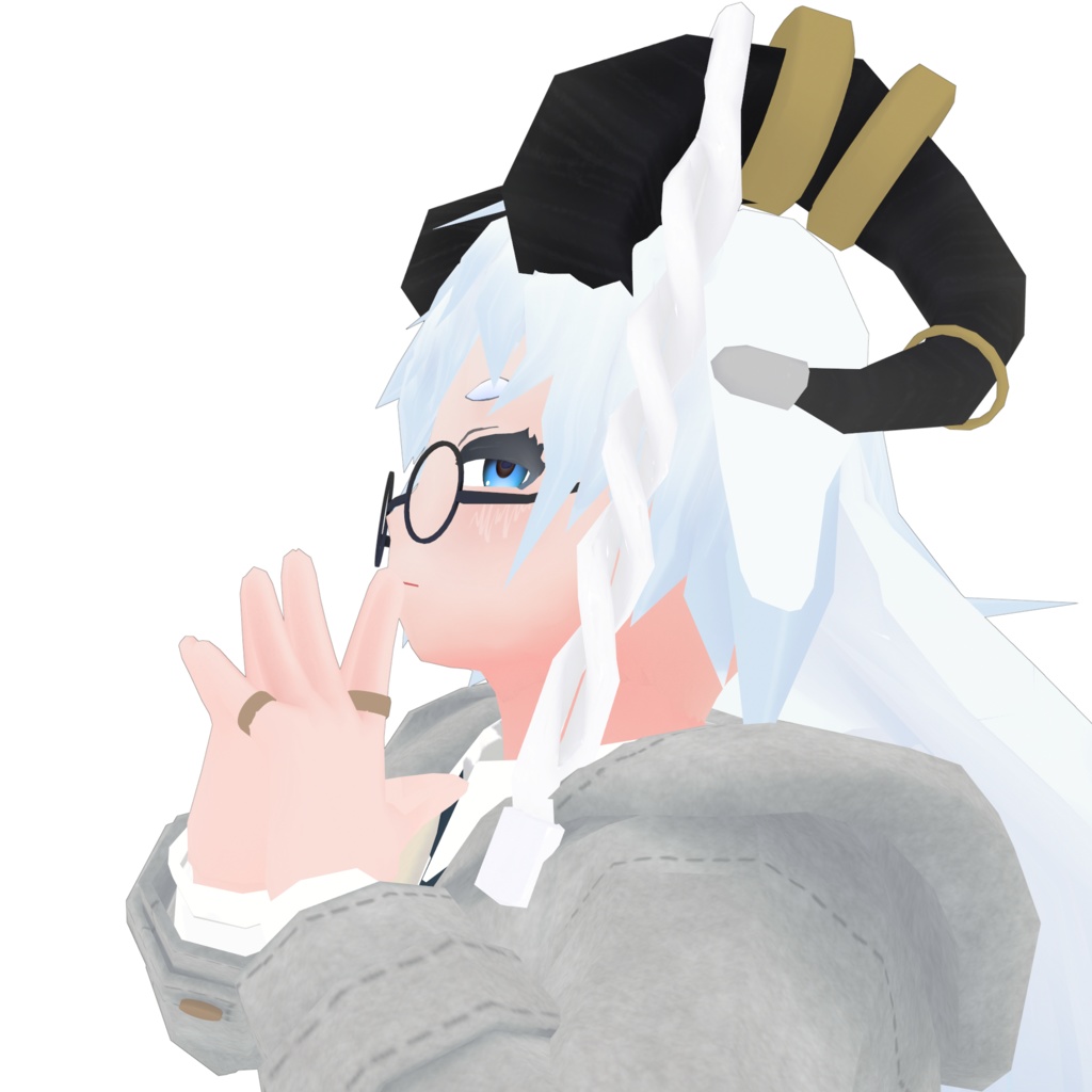 【3Dモデル/3DModel】サキ/Saki【VRCAvatar】