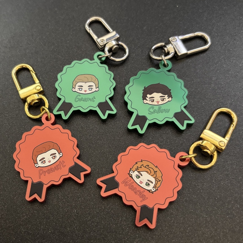 【ロゼットver.】アクリルキーホルダー