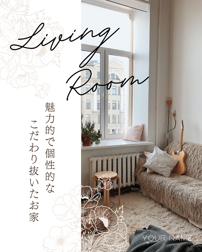 【Canva template】インスタ投稿用テンプレートセット#5