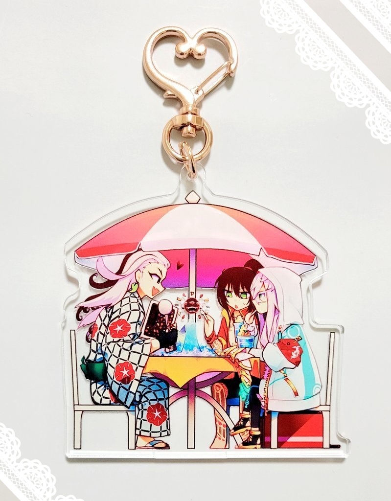 サマーキーホルダー