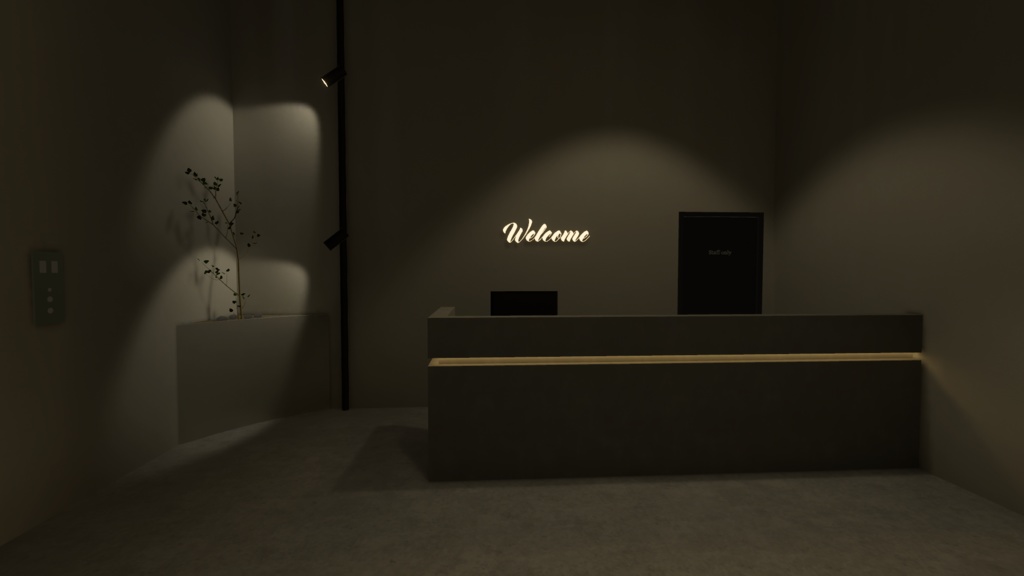 【VRC向けワールド】Rooftop Bar