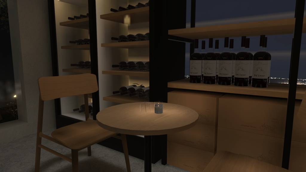 【VRC向けワールド】Bar Hideaway