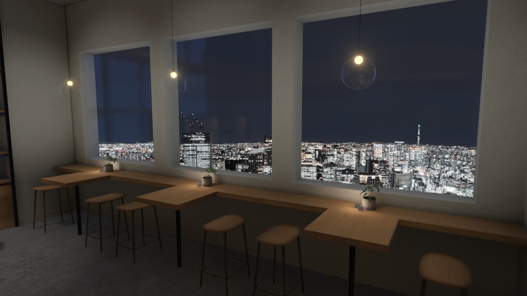 【VRC向けワールド】Bar Hideaway