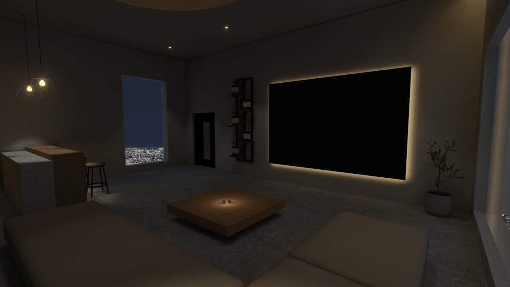 【VRC向けワールド】Bar Hideaway