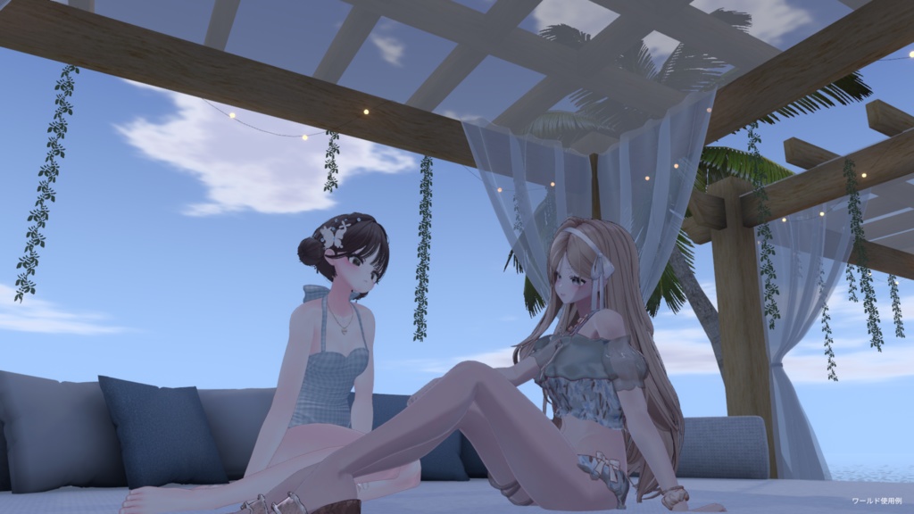 【VRC向けワールド】Poolside Bar