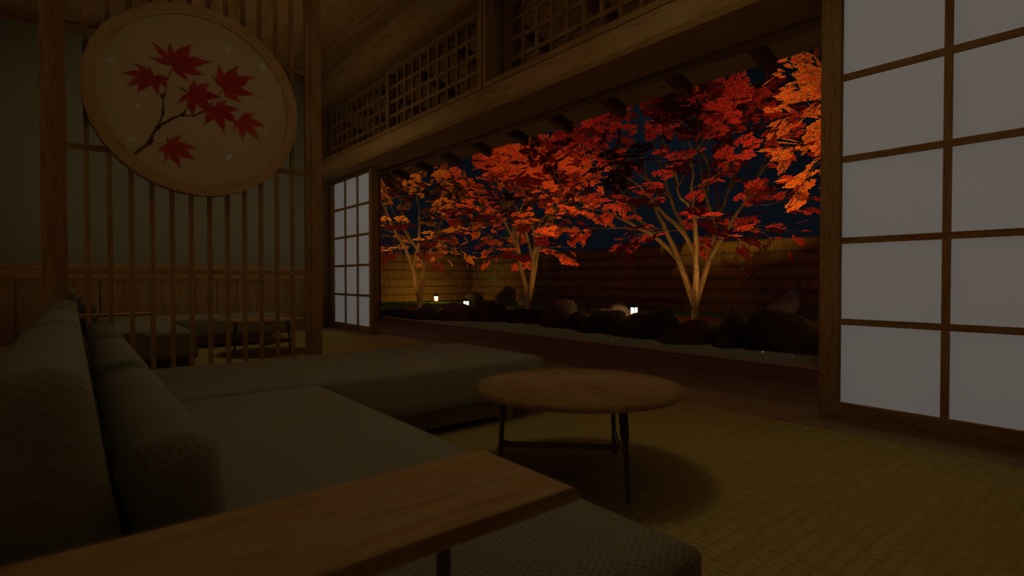 【VRC向けワールド】灯葉 -TOYOU-