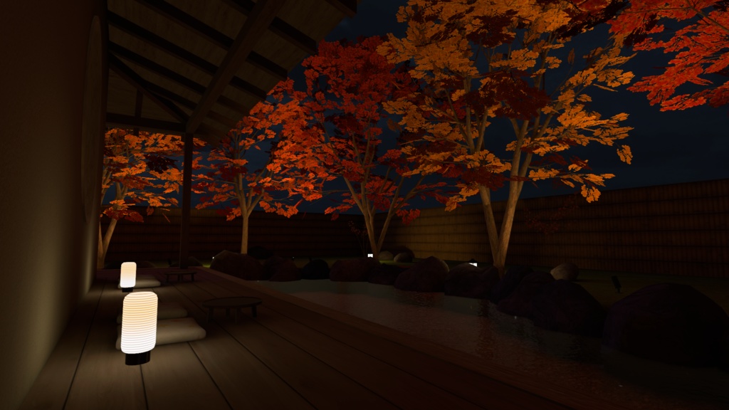 【VRC向けワールド】灯葉 -TOYOU-