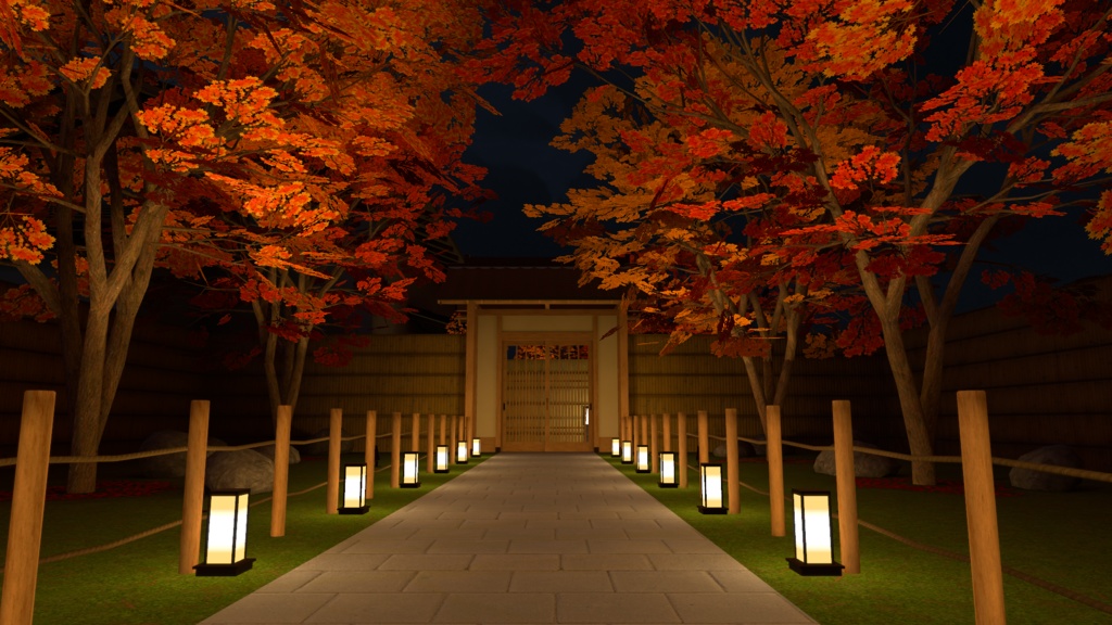 【VRC向けワールド】灯葉 -TOYOU-