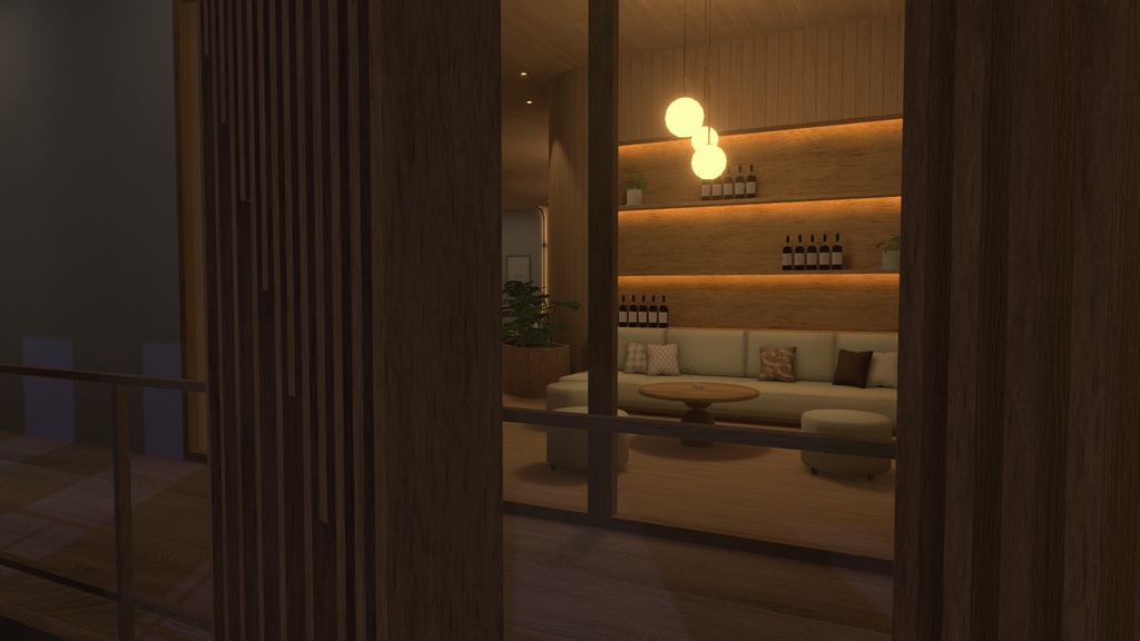 【VRC向けワールド】Woodnest Bar