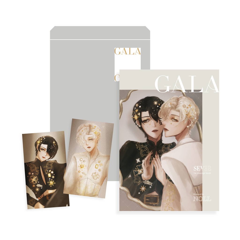 「GALA」illustration book