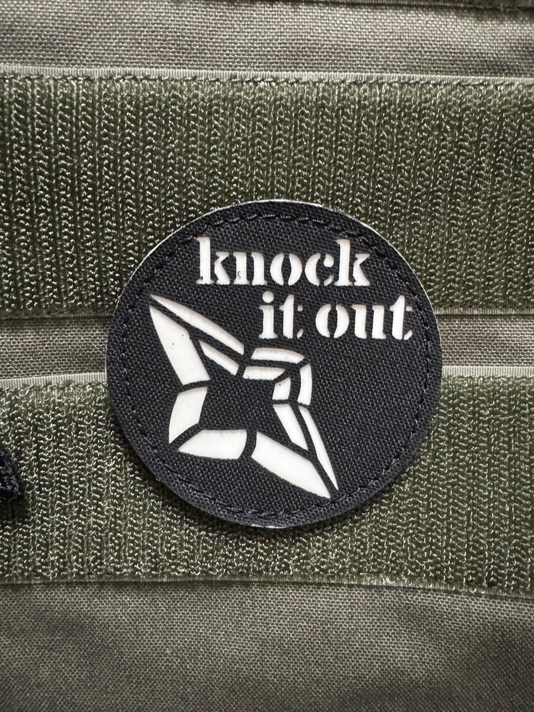 天音かなた　knock it out蓄光ワッペン