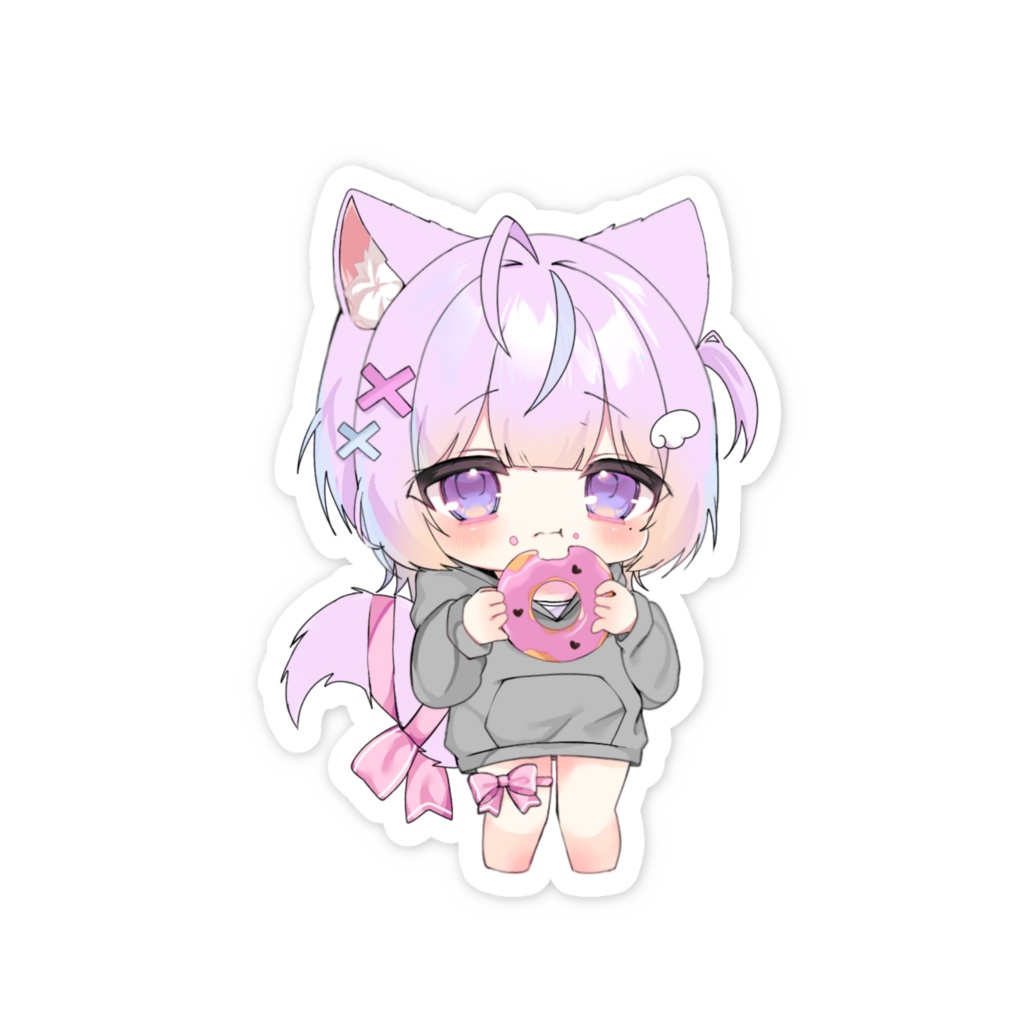 あめのやもぐもぐステッカー