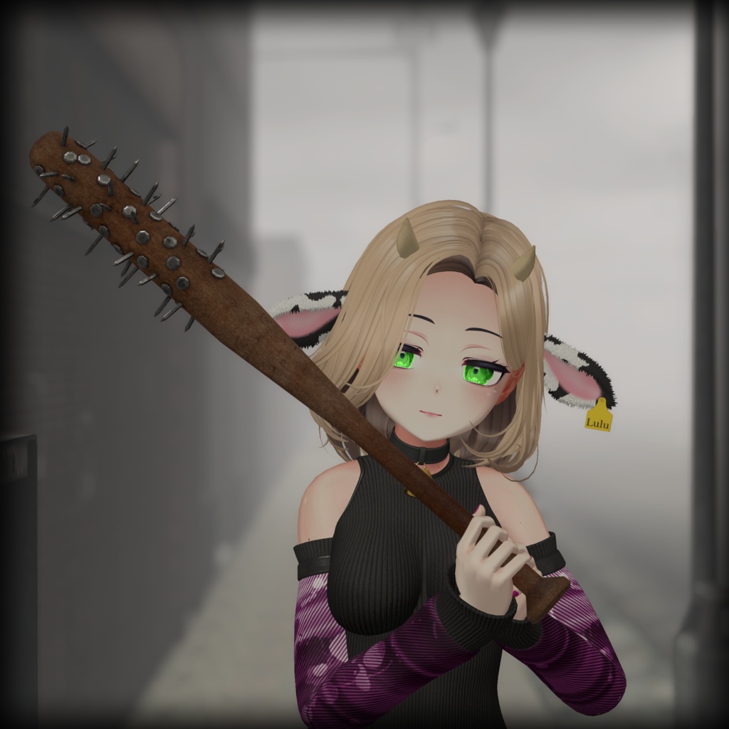 Set of 4 Melee Weapons for VRChat 近接武器セット