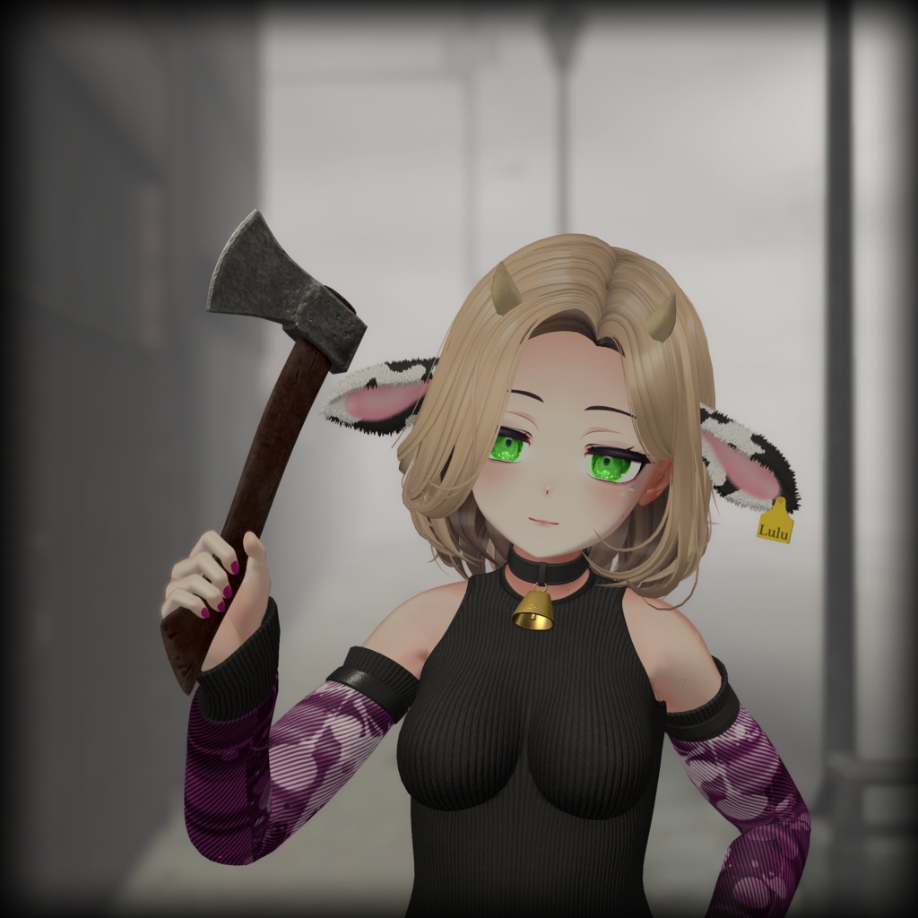 Set of 4 Melee Weapons for VRChat 近接武器セット
