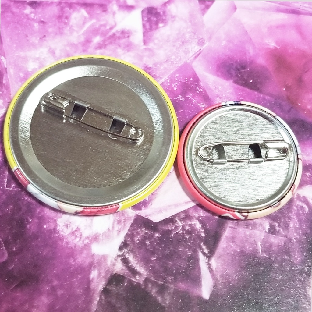 しょたホとえんでば人形の缶バッジ。【ホー炎】