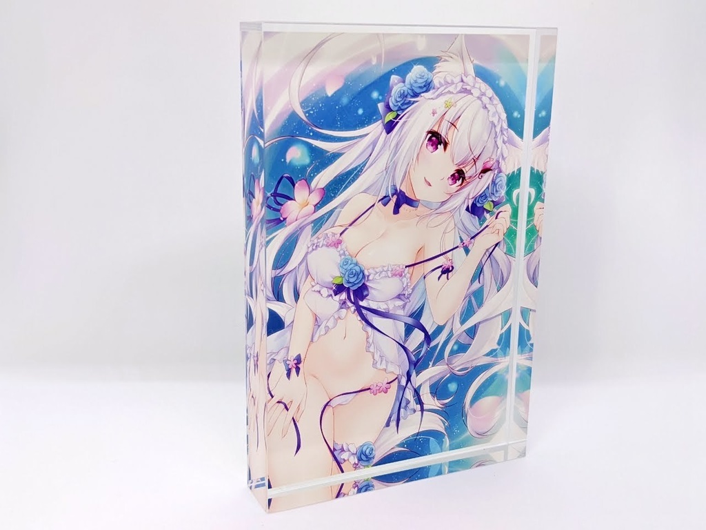 【展示品】アクリルブロック《紫音》