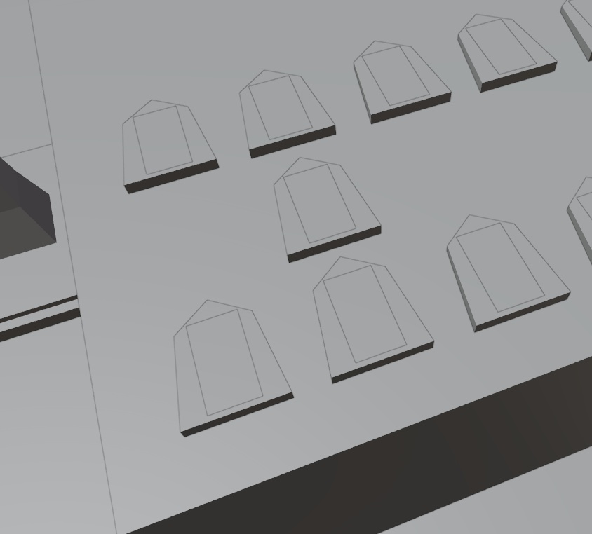 リアルな将棋盤と駒 3Dモデル 計△4326 fbx