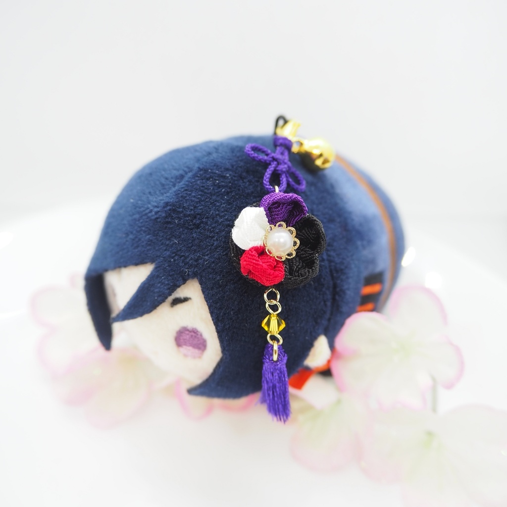 もちマス用 つまみ細工の髪飾り