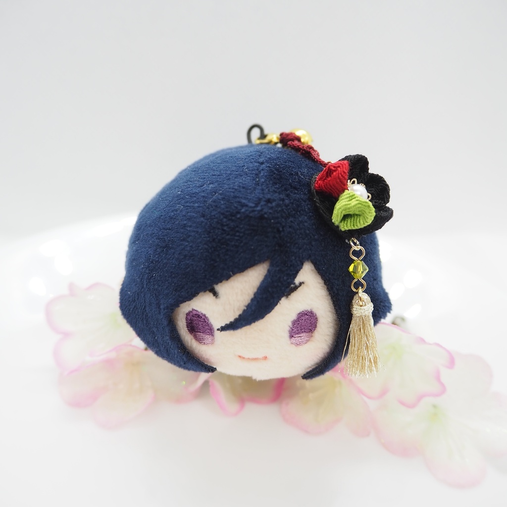 もちマス用 つまみ細工の髪飾り