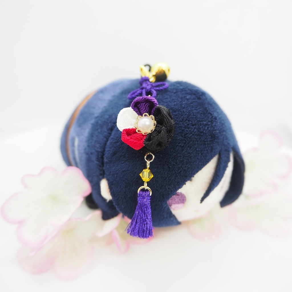 もちマス用 つまみ細工の髪飾り