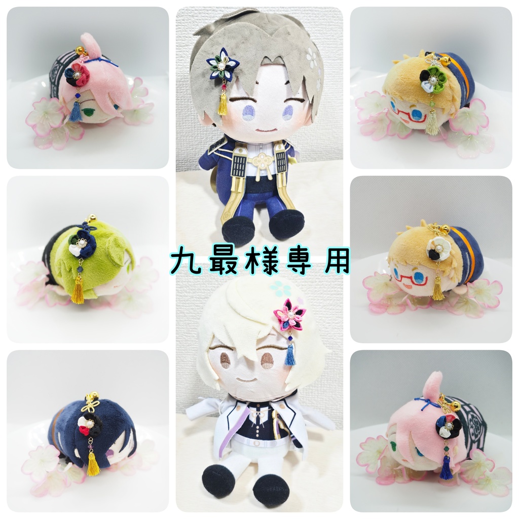 もちマス用 つまみ細工の髪飾り♪