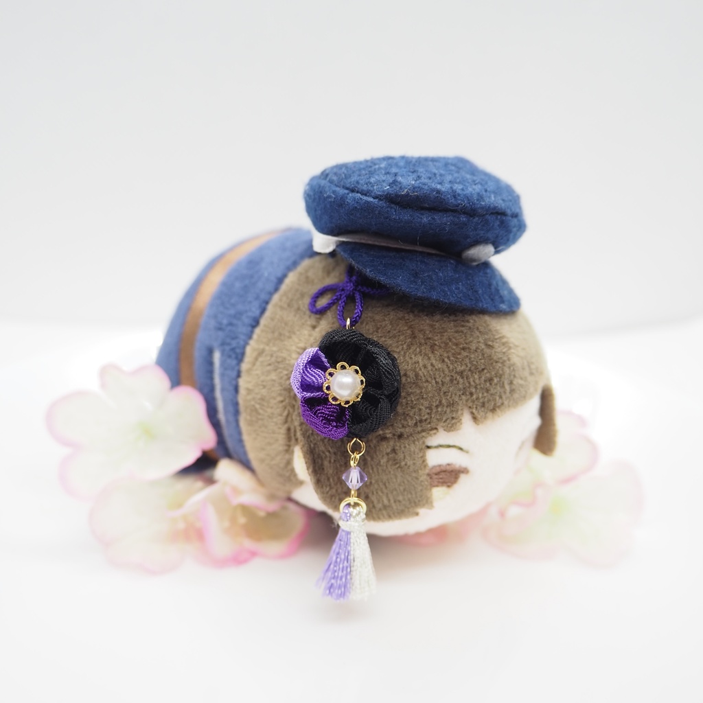 もちマス用 つまみ細工の髪飾り♪