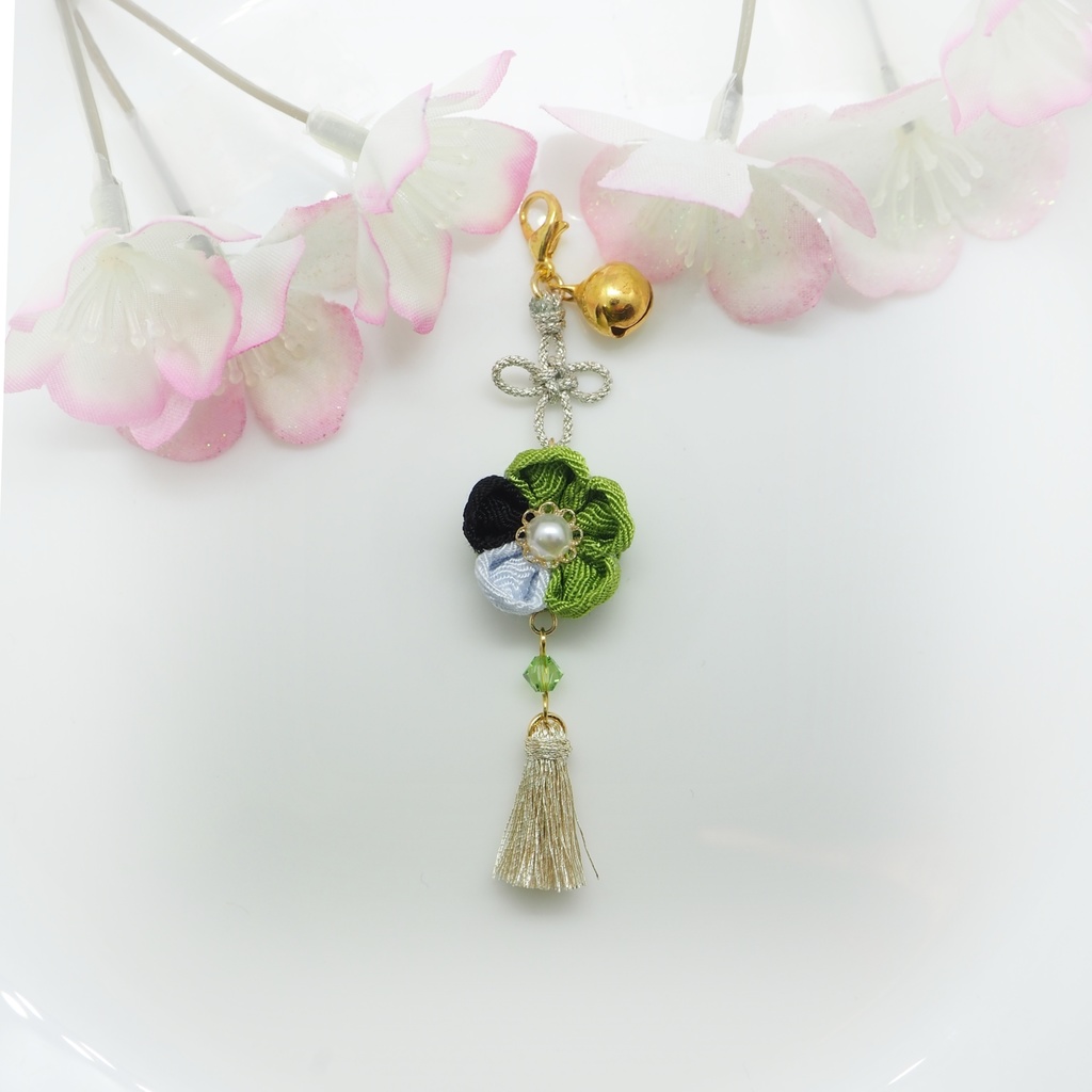 もちマス用 つまみ細工の髪飾り♪