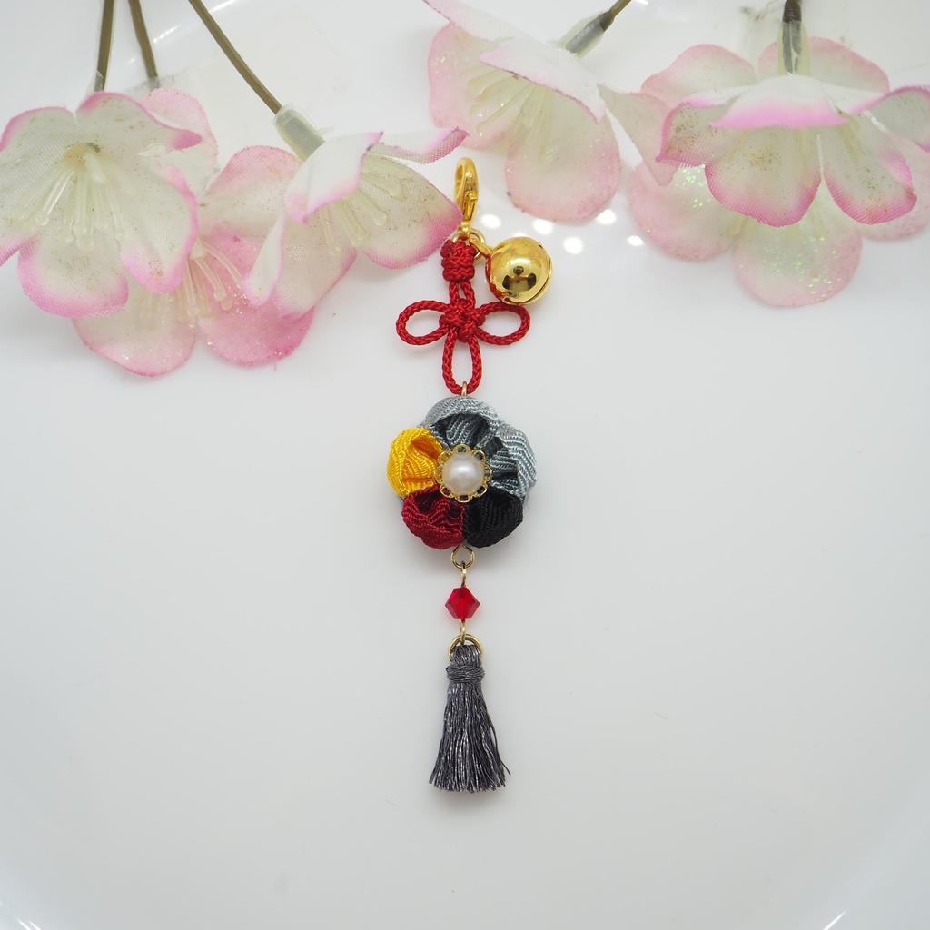 もちマス用 つまみ細工の髪飾り♪ 刀帳番号63まで