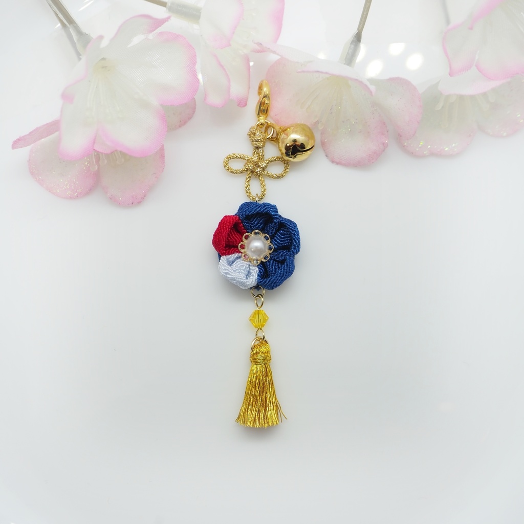 もちマス用 つまみ細工の髪飾り♪ 刀帳番号63まで