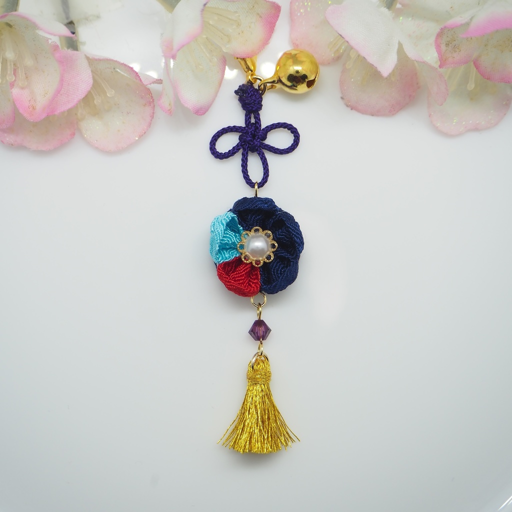 もちマス用 つまみ細工の髪飾り♪ 刀帳番号63まで