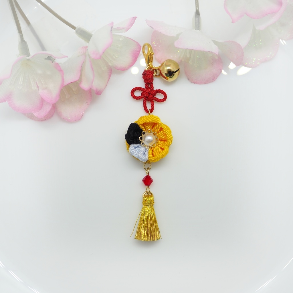 もちマス用 つまみ細工の髪飾り♪ 刀帳番号63まで