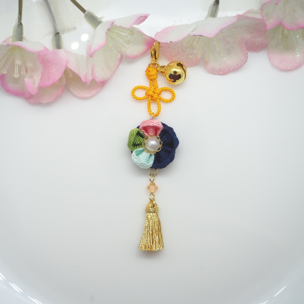 もちマス用 つまみ細工の髪飾り♪ 刀帳番号63まで