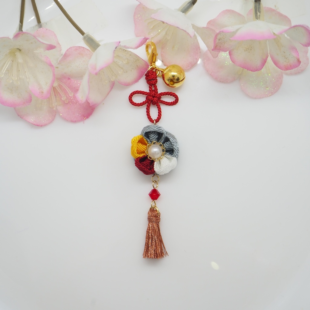 もちマス用 つまみ細工の髪飾り♪ 刀帳番号63まで