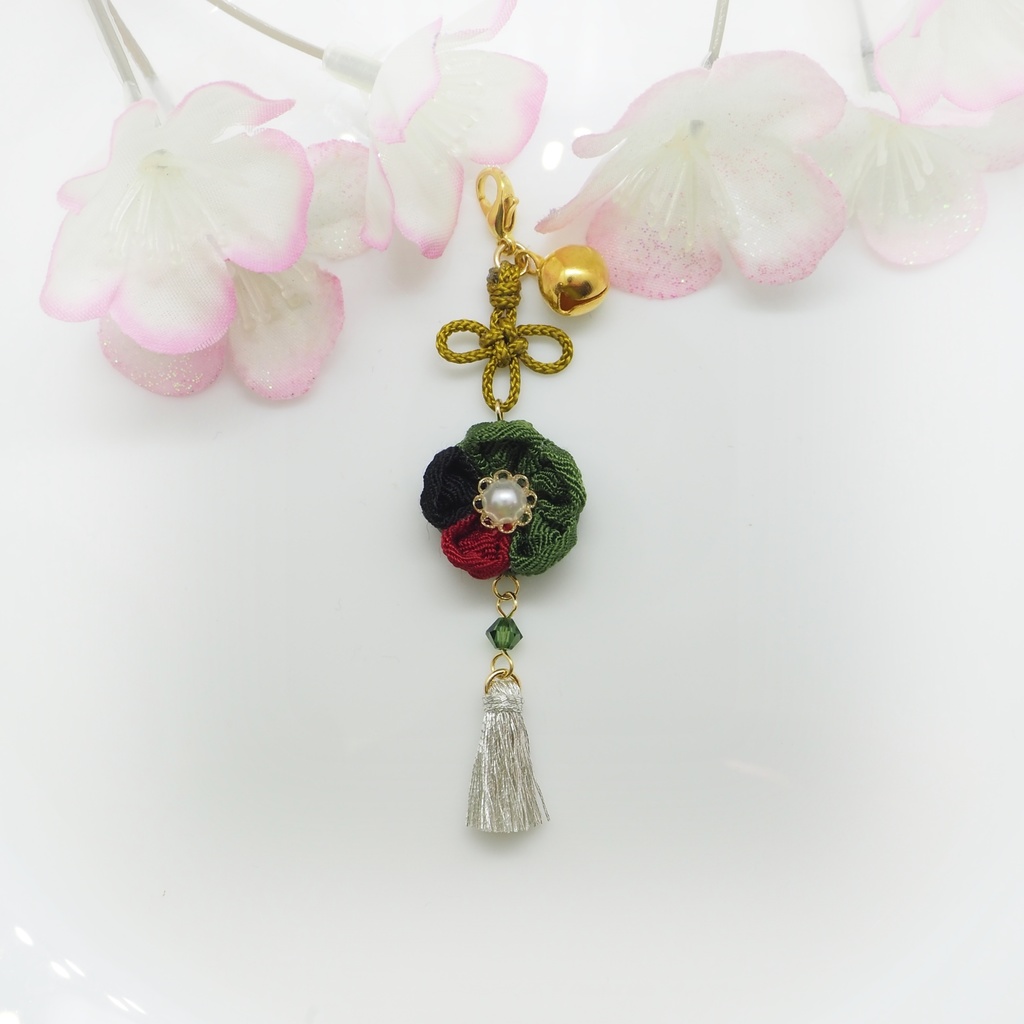 もちマス用 つまみ細工の髪飾り♪ 刀帳番号63まで