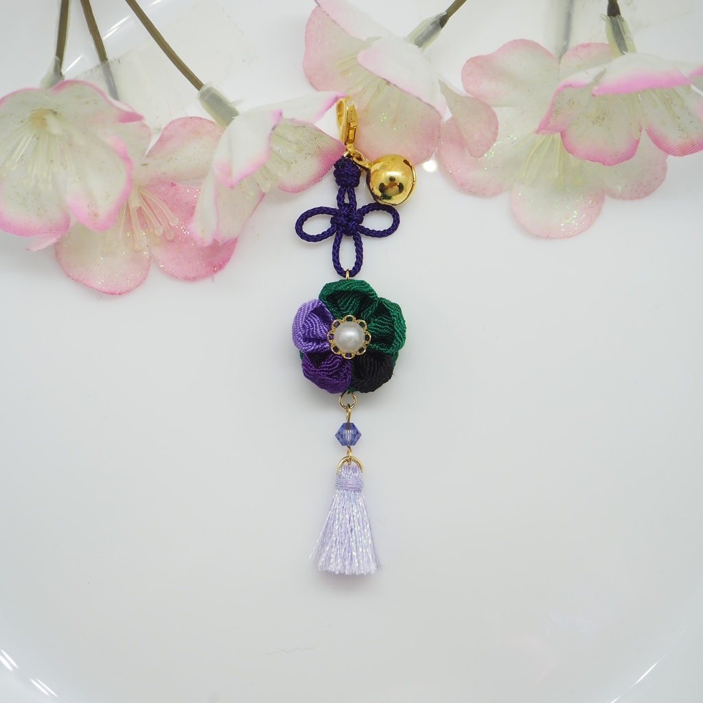 もちマス用 つまみ細工の髪飾り♪ 刀帳番号176~