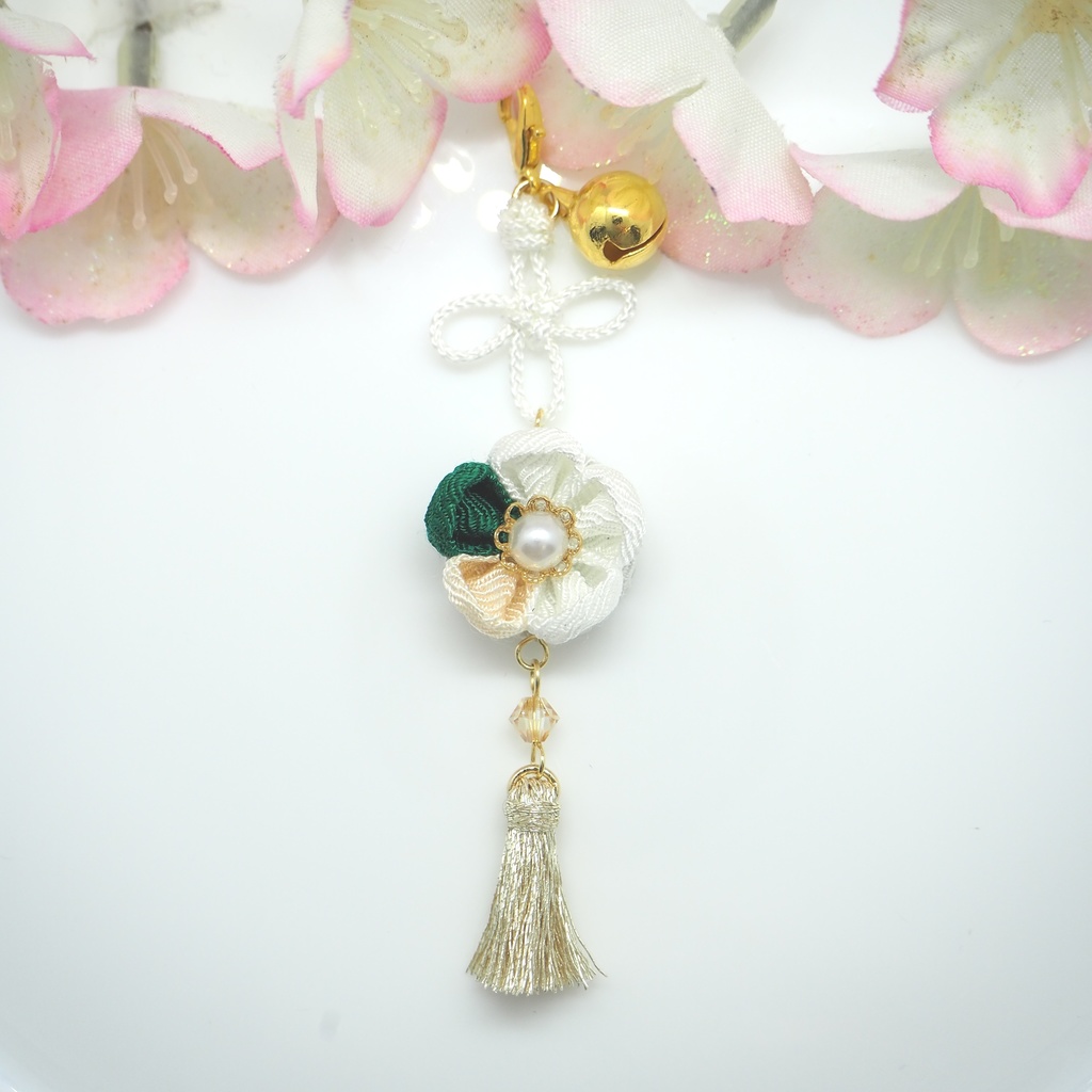 もちマス用 つまみ細工の髪飾り♪