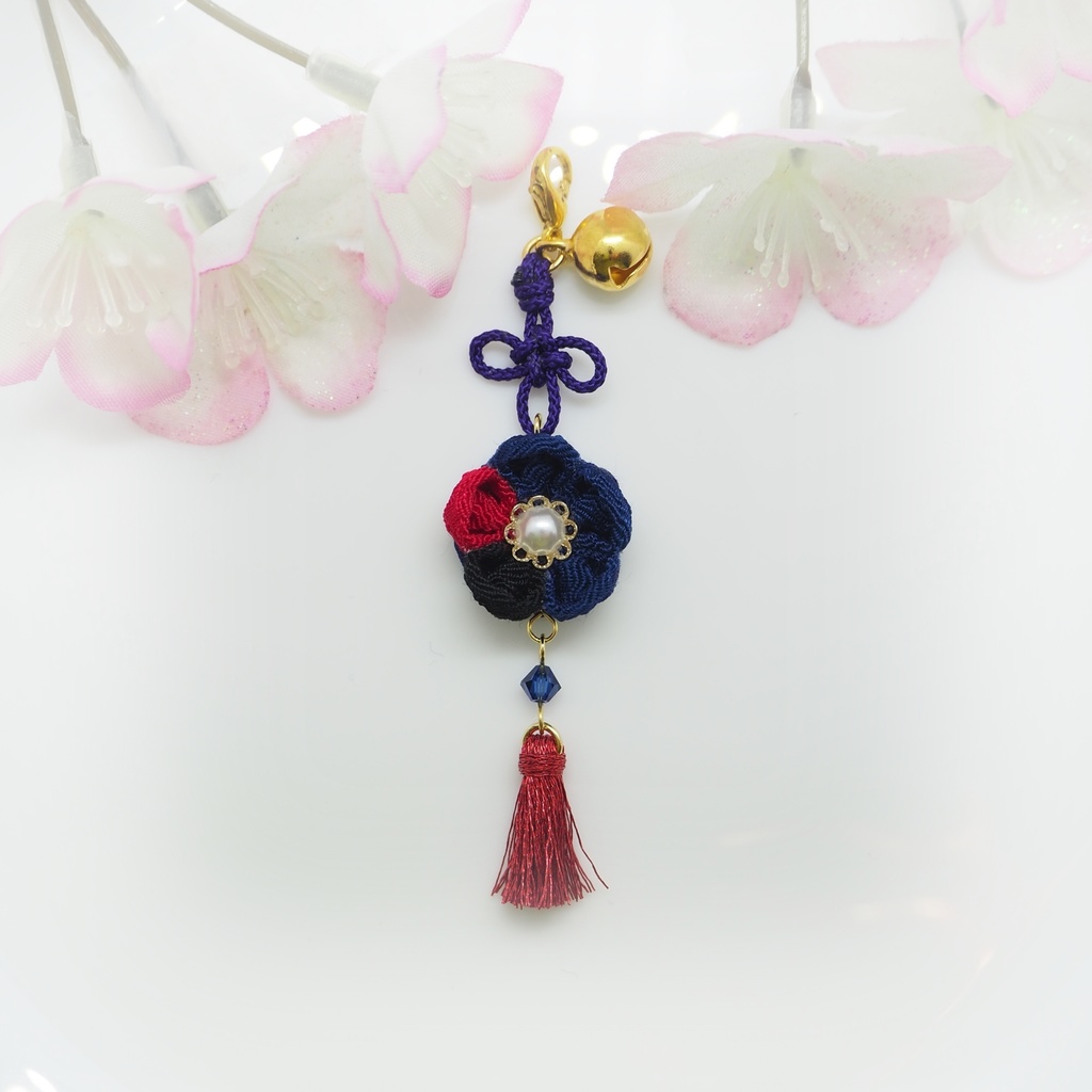 もちマス用 つまみ細工の髪飾り♪