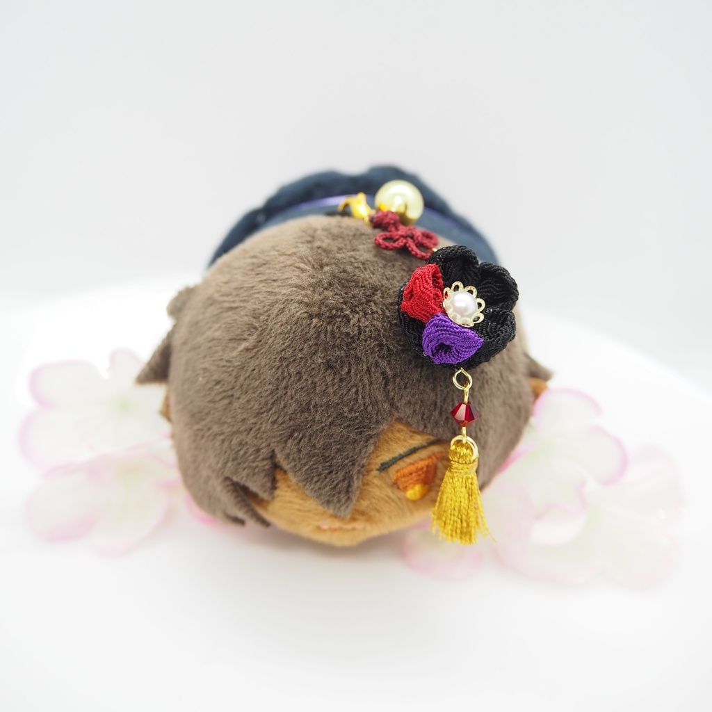 もちマス用 つまみ細工の髪飾り♪